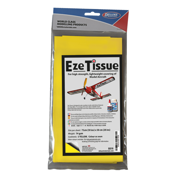 Eze Tissue (yellow), 5 sheets/pack