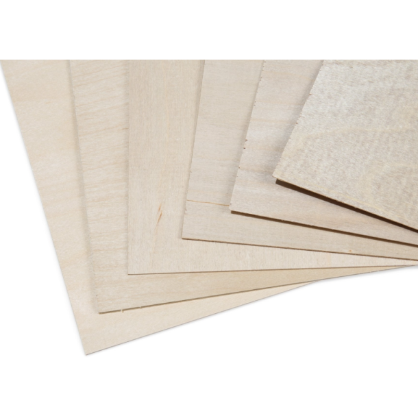 0,4mm Birke X finer plade 300x600mm