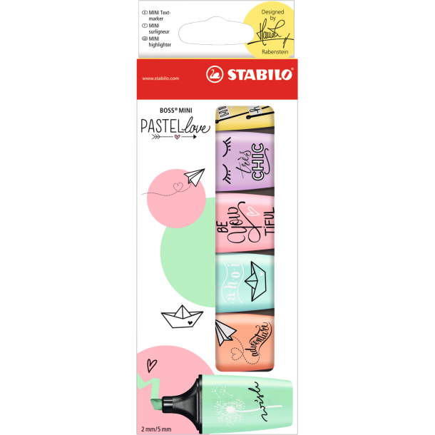 STABILO MINI PASTEL 07/06-27