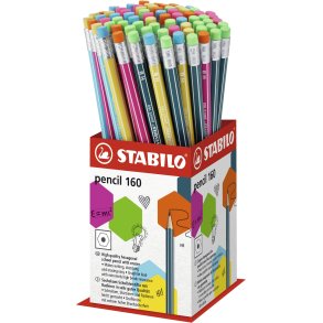 Stabilo pencil 160 2160/72-HB lysbl