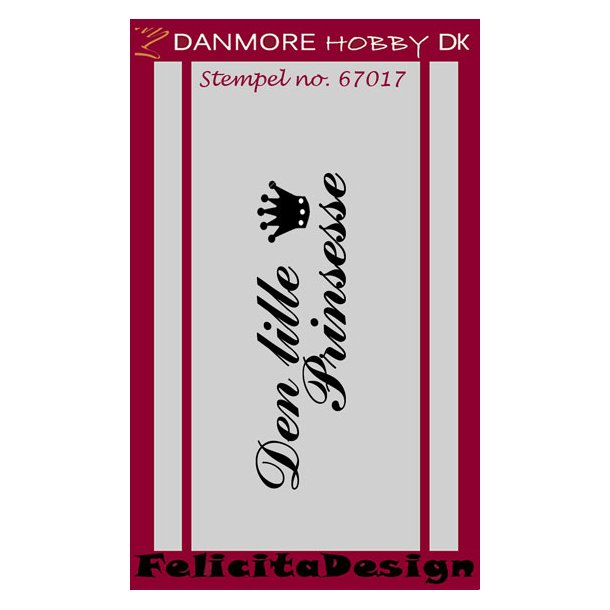 Stempel "Den lille prinsesse" 670