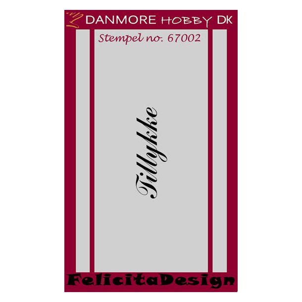 Stempel "Tillykke"