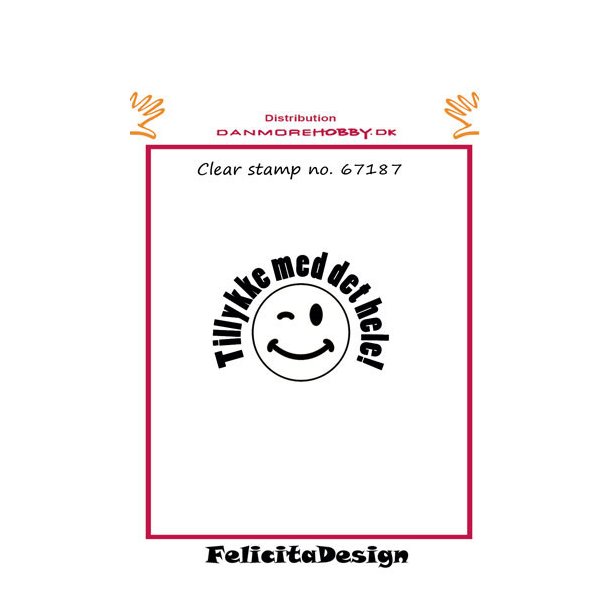 Stempel "tillykke med det hele" s