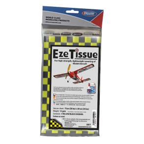 Eze Tissue (black/yellow chequer),   3 sheets/pack