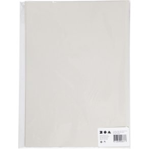 Creativ papir, A4 210x297 mm, 80 g, gr�, 20ark
