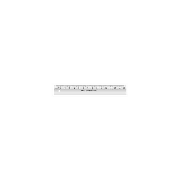 LINEX 1015m Skolelineal 15 cm