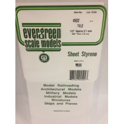 Fortovsfliser - 2,1 x 2,1 mm. 0,42mm fuge