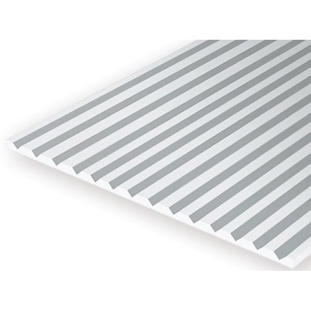 Strukturplade V-fuge, 15x30 cm. 2.50 mm