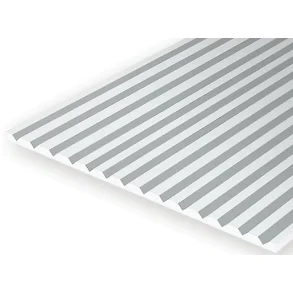 Strukturplade V-fuge, 15x30 cm. 2 mm