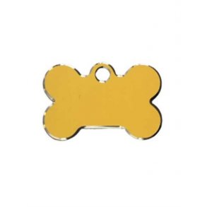 Hunde/Katte tegn lille kdben Guld, Aluminium