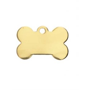 Hunde/Katte tegn lille kdben Messing