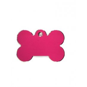 Hunde/Katte tegn stor kdben Pink, Aluminium