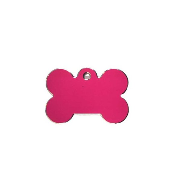 Hunde/Katte tegn stor kdben Pink, Aluminium