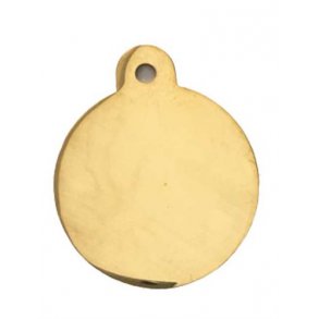 Hunde/katte tegn stort cirkel Messing