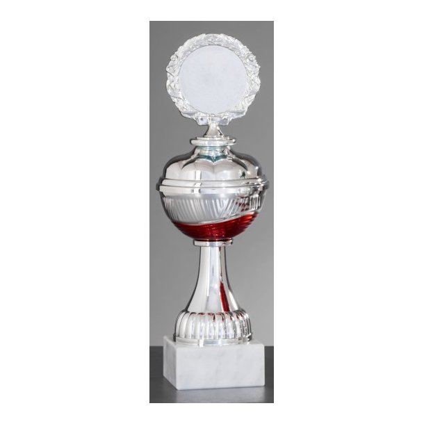 Pokal rd/slv 255mm