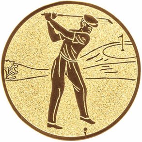 Emblem Golf �50 Guld