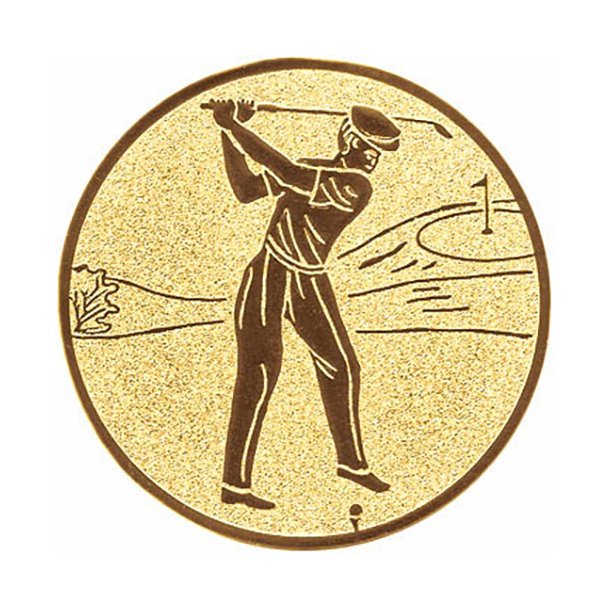 Emblem Golf �50 Guld