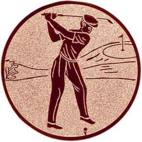 Emblem Golf �50 bronze