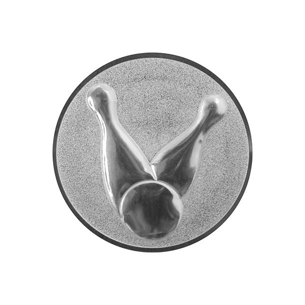 Emblem Bowling 3D 50mm Slv
