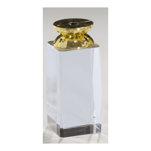 Krystalglas 120 mm til montering af figur