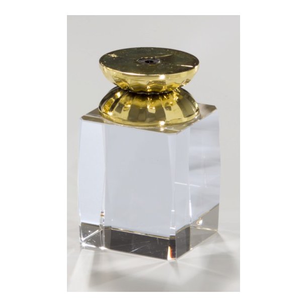 Krystalglas 80 mm til montering af figur