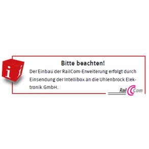 RailCom-Erweiterung f. Intellibox ,-IR